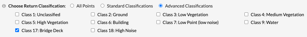 Advanced Classifications
