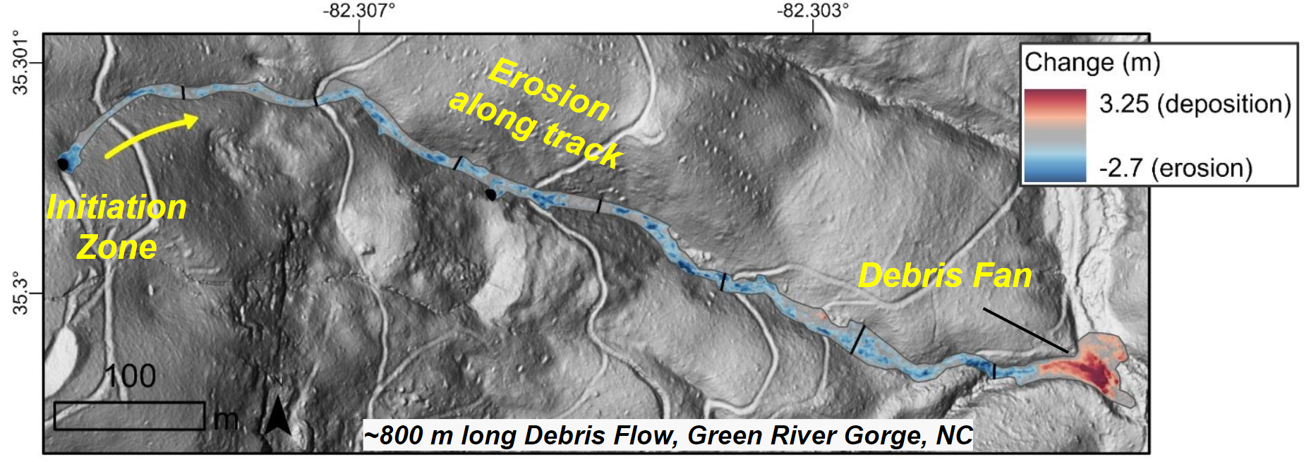 Highlight January May 2022 publications using OpenTopography