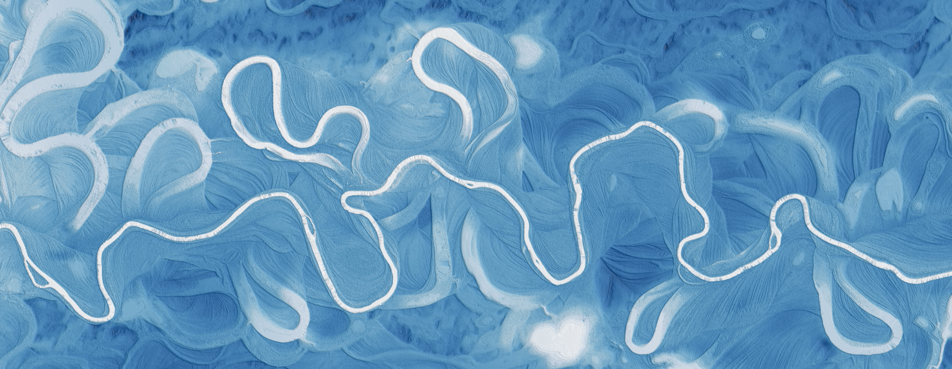 Relative elevation model (REM) of Birch Creek, a tributary to the Yukon River, Alaska, USA. (NW to the left)