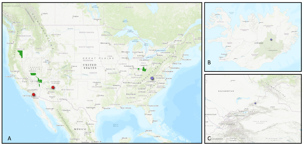 April 2026 Data Overview Map