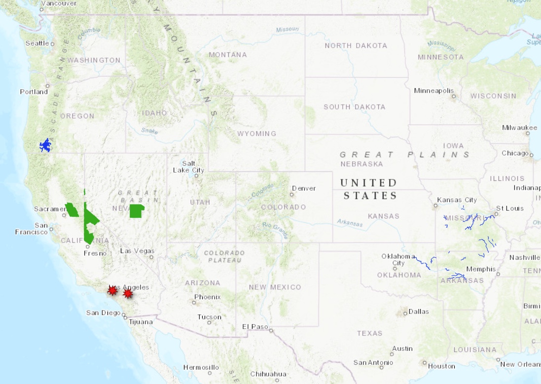 March 2026 Data Overview Map