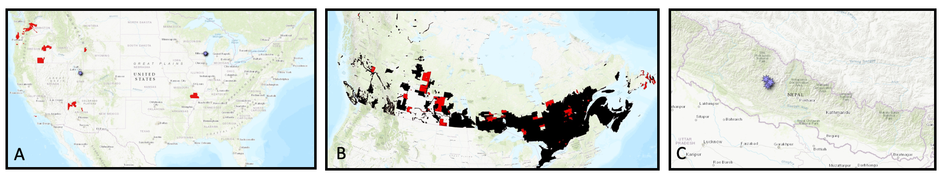 October 2025 Data Overview Map